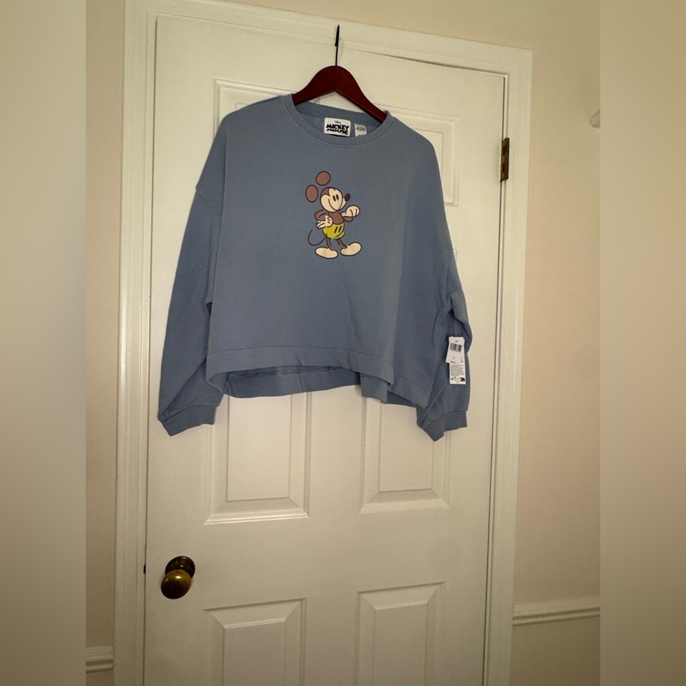 Disney Blue Mickey Mouse Sweater